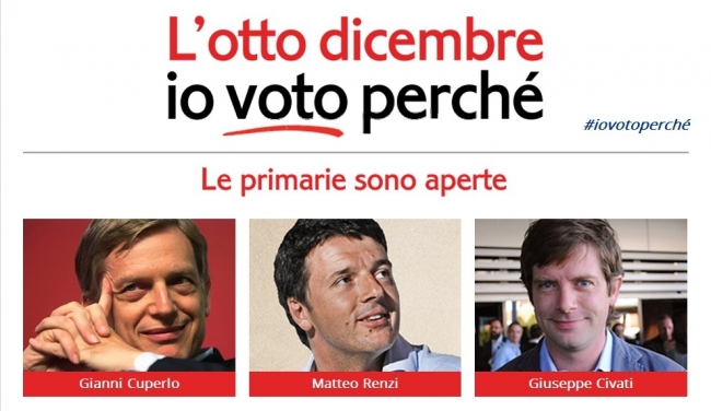 PRIMARIE PD: SI VOTERÀ ANCHE A CASTELLANETA