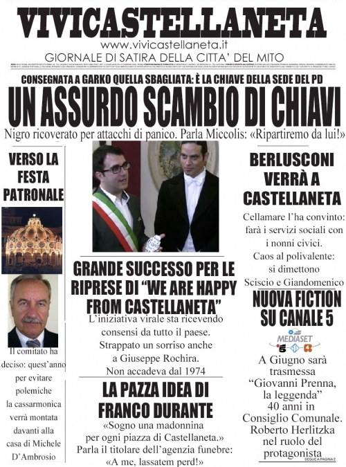 UN ASSURDO SCAMBIO DI CHIAVI UN ASSURDO SCAMBIO DI CHIAVI
