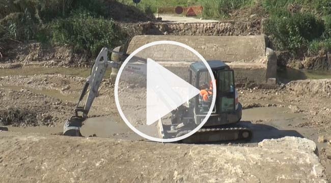 PONTE DEL GIACOBBE, RUSPE AL LAVORO. RIPRISTINO ENTRO DUE MESI