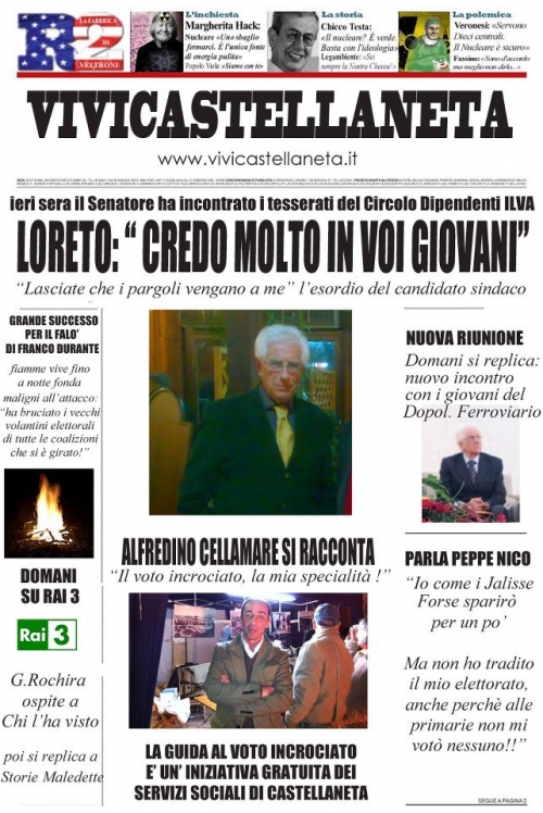 LORETO: "CREDO MOLTO IN VOI GIOVANI"