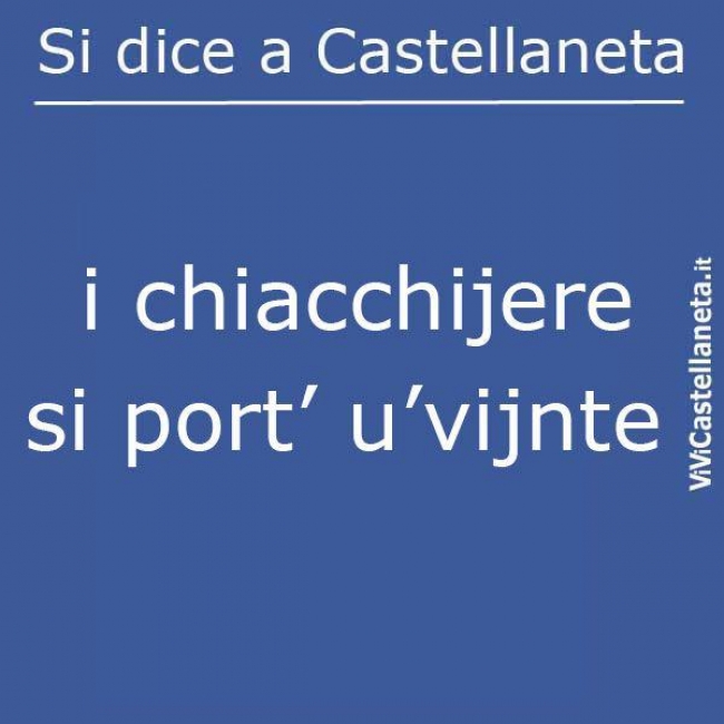 I CHIACCHIJERE... I CHIACCHIJERE...