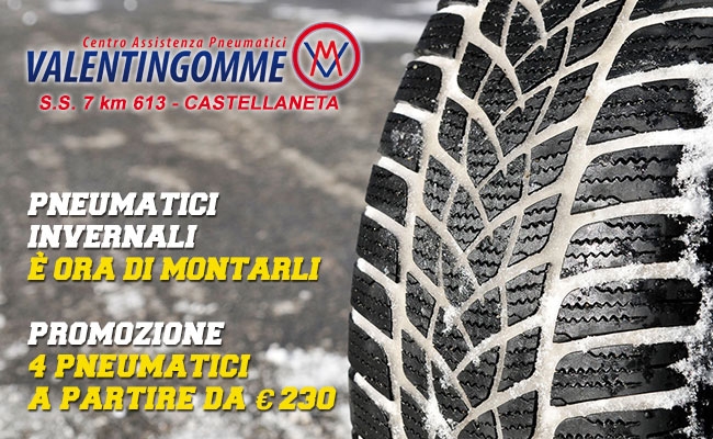 PNEUMATICI INVERNALI, PROMOZIONE PER GLI AMICI DI VIVICASTELLANETA PNEUMATICI INVERNALI, PROMOZIONE PER GLI AMICI DI VIVICASTELLANETA