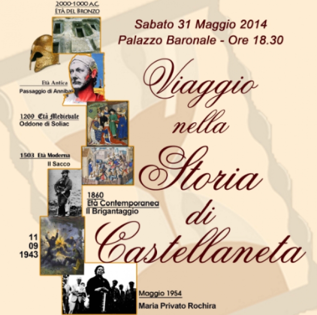 VIAGGIO NELLA STORIA DI CASTELLANETA CON GLI ALUNNI DELLA PASCOLI-GIOVINAZZI VIAGGIO NELLA STORIA DI CASTELLANETA CON GLI ALUNNI DELLA PASCOLI-GIOVINAZZI