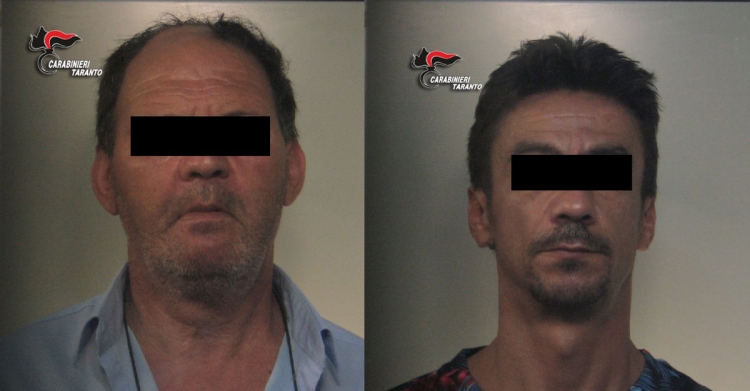ESTORSIONE AGGRAVATA, DUE ARRESTI A PALAGIANELLO ESTORSIONE AGGRAVATA, DUE ARRESTI A PALAGIANELLO