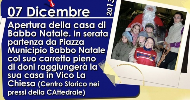 IX MOSTRA DEI PRESEPI, BABBO NATALE A SPASSO NEL CENTRO STORICO