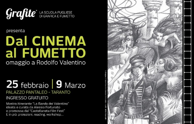 TARANTO, A PALAZZO PANTALEO VALENTINO... A FUMETTI TARANTO, A PALAZZO PANTALEO VALENTINO... A FUMETTI