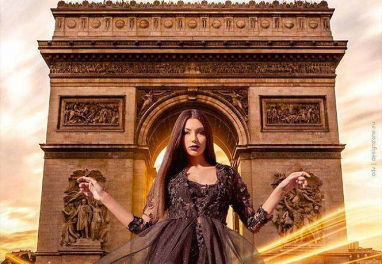GLI ABITI DI MARIA PIA ERAMO AL PARIS FASHION SHOOTING GLI ABITI DI MARIA PIA ERAMO AL PARIS FASHION SHOOTING