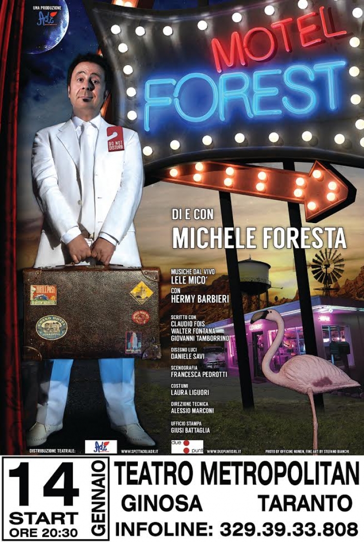 IL MAGO FOREST APPRODA A GINOSA COL SUO SPETTACOLO TEATRALE IL MAGO FOREST APPRODA A GINOSA COL SUO SPETTACOLO TEATRALE