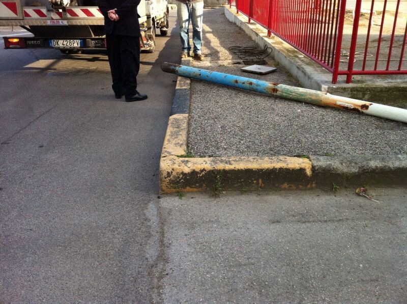 FORTI RAFFICHE DI VENTO, ANCORA PROBLEMI A CASTELLANETA
