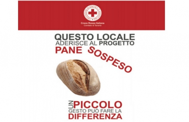 CRI, CONTINUA IL PROGETTO PANE SOSPESO CRI, CONTINUA IL PROGETTO PANE SOSPESO