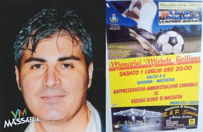 UNA PARTITA DI CALCIO PER COMMEMORARE MICHELE SICILIANO UNA PARTITA DI CALCIO PER COMMEMORARE MICHELE SICILIANO