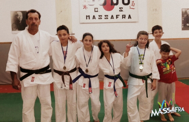 ASD MASSAFRA JUDO , BEN 5 MEDAGLIE AD ANDRIA ASD MASSAFRA JUDO , BEN 5 MEDAGLIE AD ANDRIA