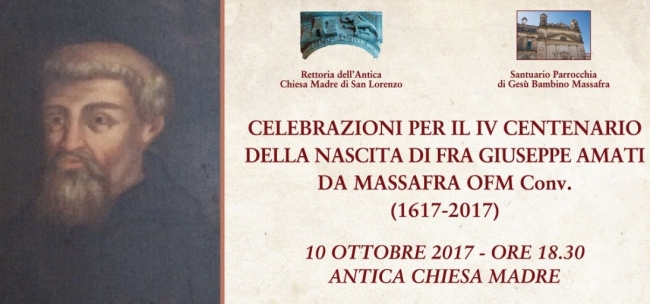 UNA STATUA PER I 400 ANNI DI FRA GIUSEPPE AMATI UNA STATUA PER I 400 ANNI DI FRA GIUSEPPE AMATI