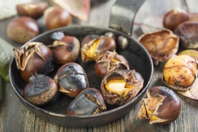 CASTAGNE E PAURA DI INGRASSARE