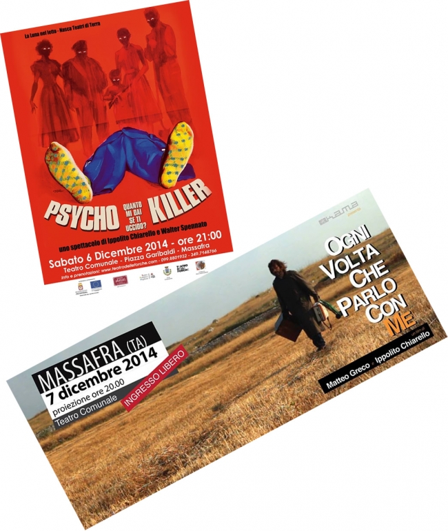DOPPIO APPUNTAMENTO NEL WEEKEND CON IL "TEATRO DELLE FORCHE"