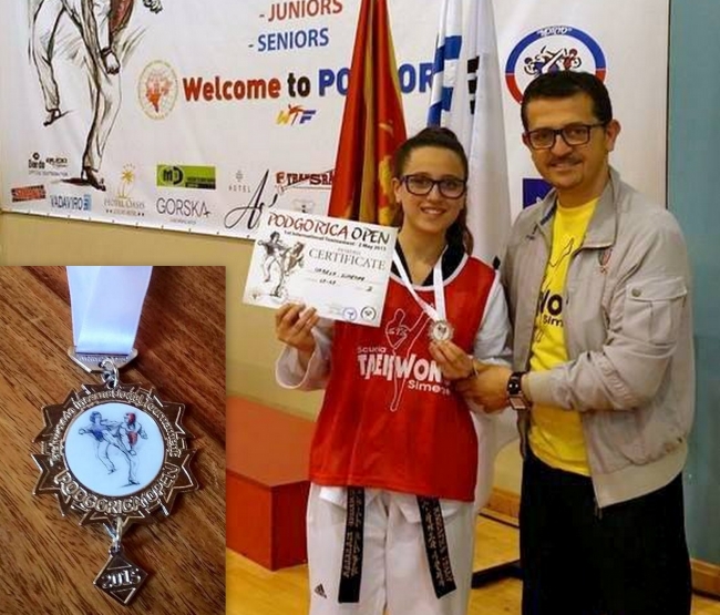 ARGENTO PER ISABELLA SIMEONE AL TORNEO INTERNAZIONALE IN MONTENEGRO ARGENTO PER ISABELLA SIMEONE AL TORNEO INTERNAZIONALE IN MONTENEGRO