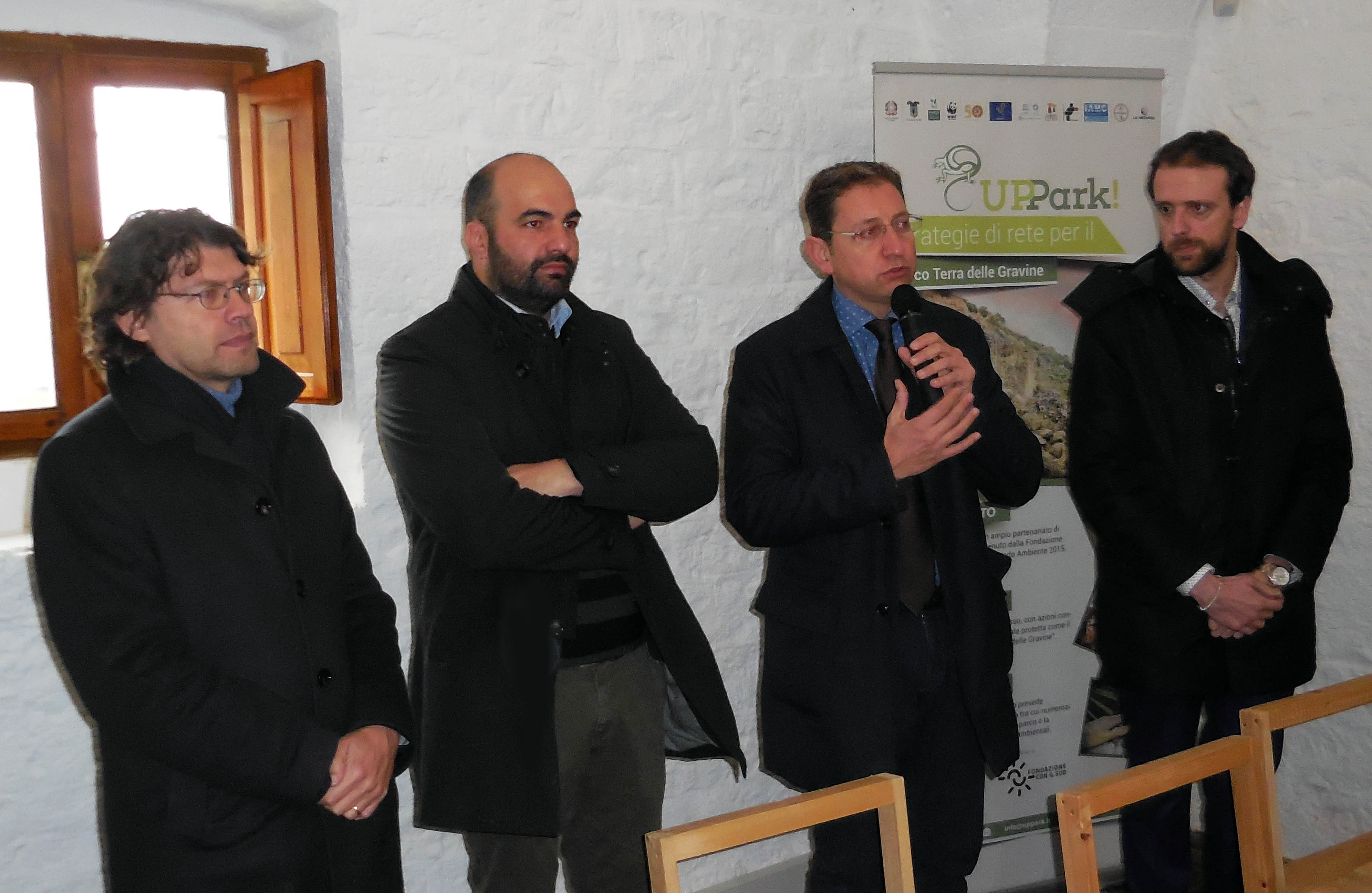 INAUGURATO IL CENTRO VISITE DEL PARCO NATURALE REGIONALE "TERRA DELLE GRAVINE"
