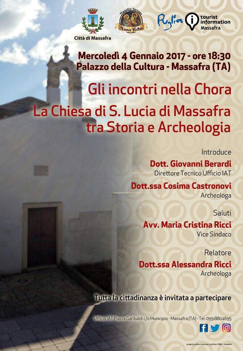 LA CHIESA DI SANTA LUCIA DI MASSAFRA TRA STORIA E ARCHEOLOGIA