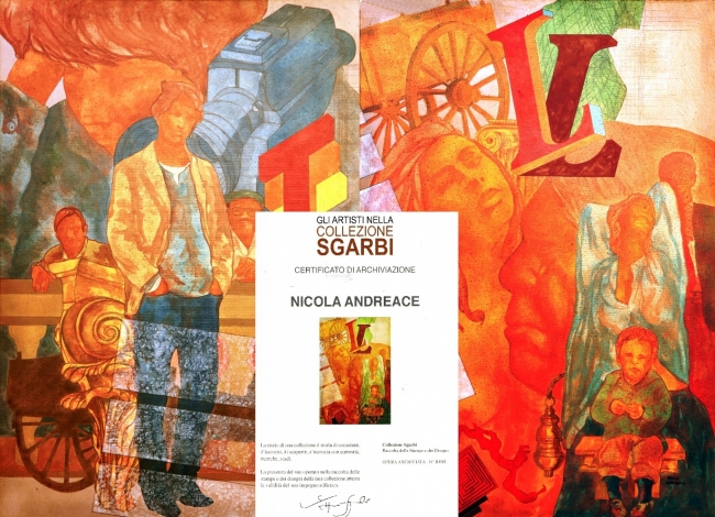 NICOLA ANDREACE NELLA COLLEZIONE SGARBI NICOLA ANDREACE NELLA COLLEZIONE SGARBI