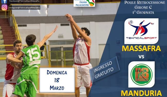 TEKNICAL SPORT MASSAFRA INIZIA LA POULE RETROCESSIONE