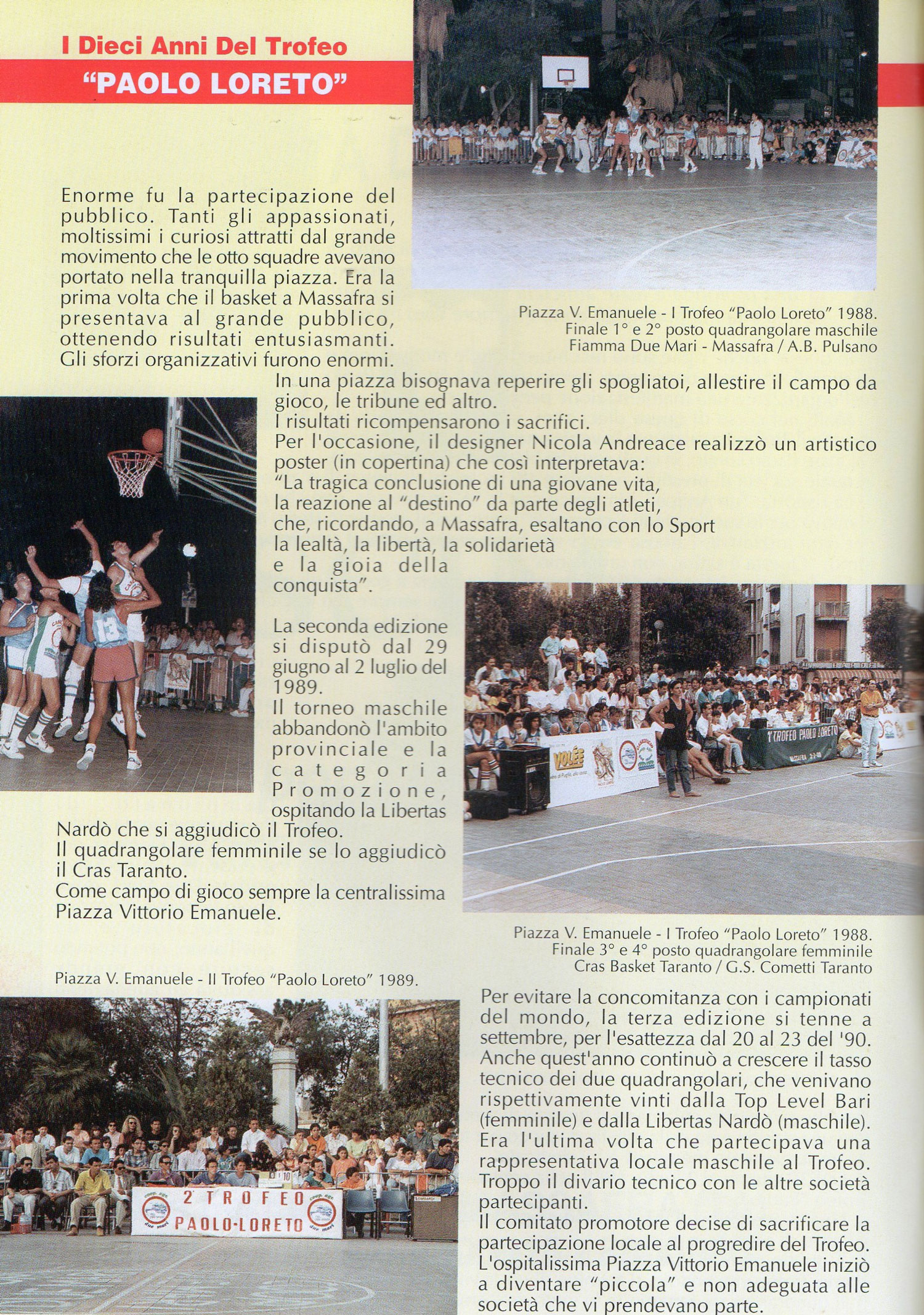 PAOLO LORETO: 30 ANNI FA PERSE LA VITA IN UN TRAGICO INCIDENTE PAOLO LORETO: 30 ANNI FA PERSE LA VITA IN UN TRAGICO INCIDENTE
