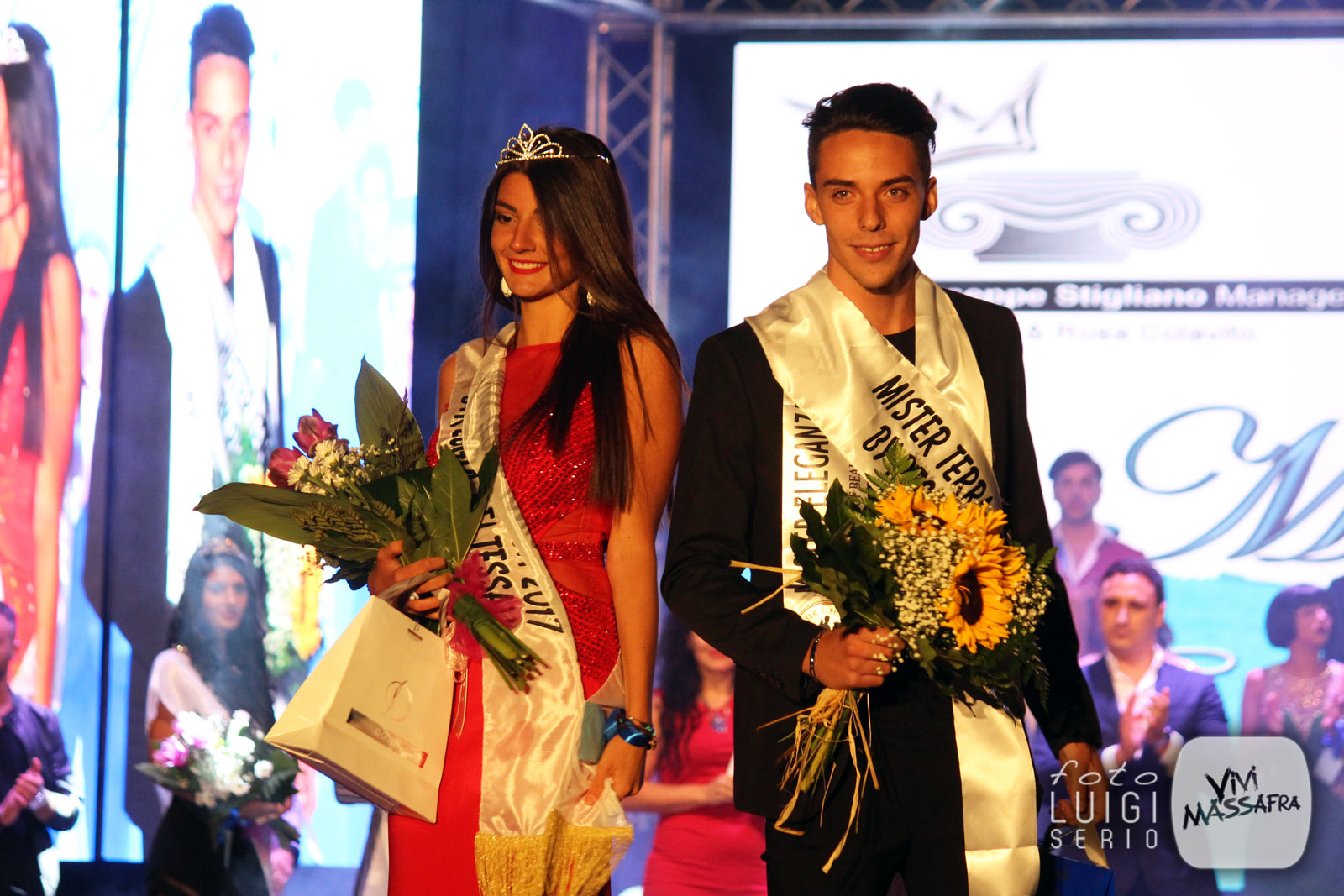 SONO DI PALAGIANO E DI TARANTO I VINCITORI DI "MISS & MISTER TERRA JONICA 2017"