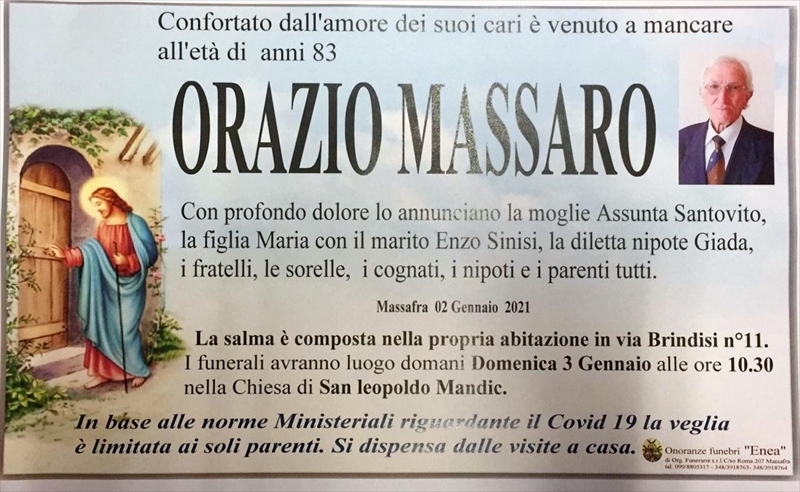 manifesto funebre