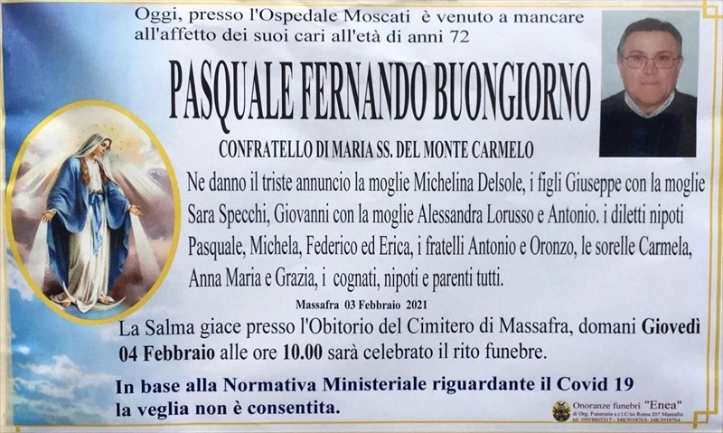 manifesto funebre
