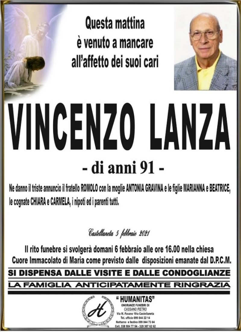 manifesto funebre