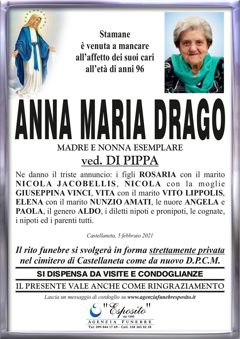 manifesto funebre