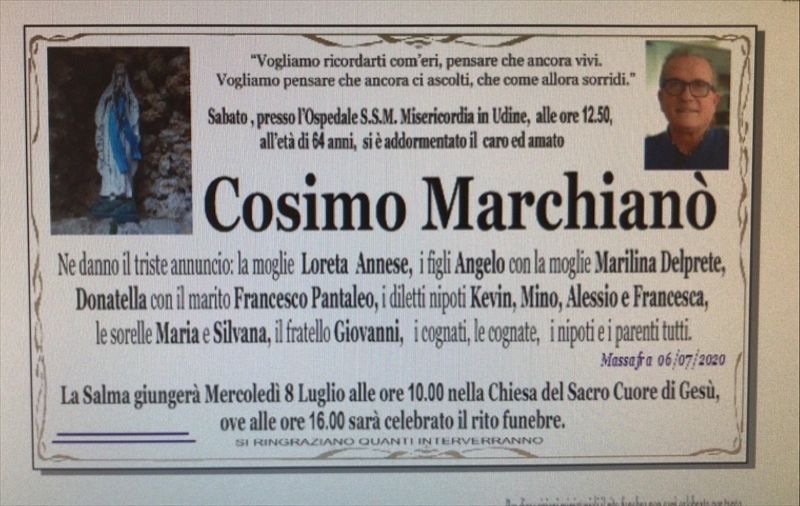 manifesto funebre