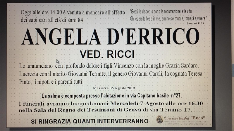 Angela D’Errico