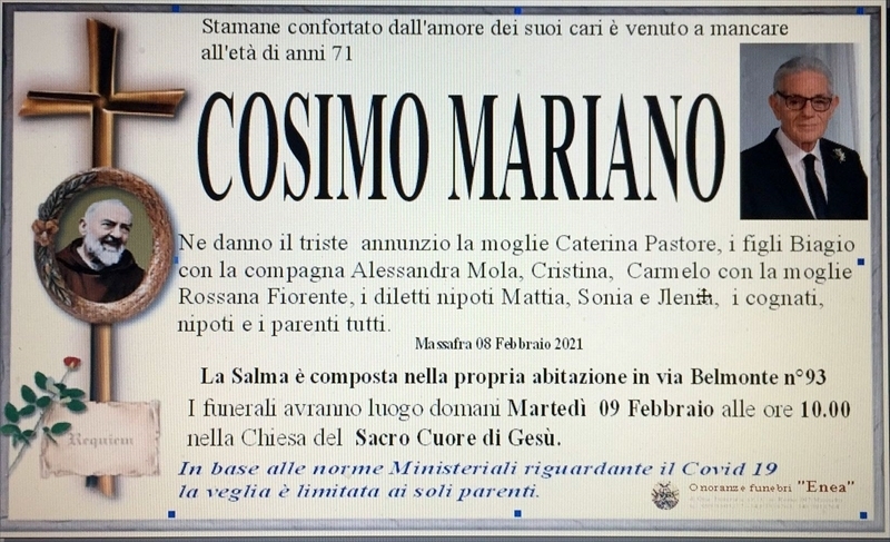 manifesto funebre