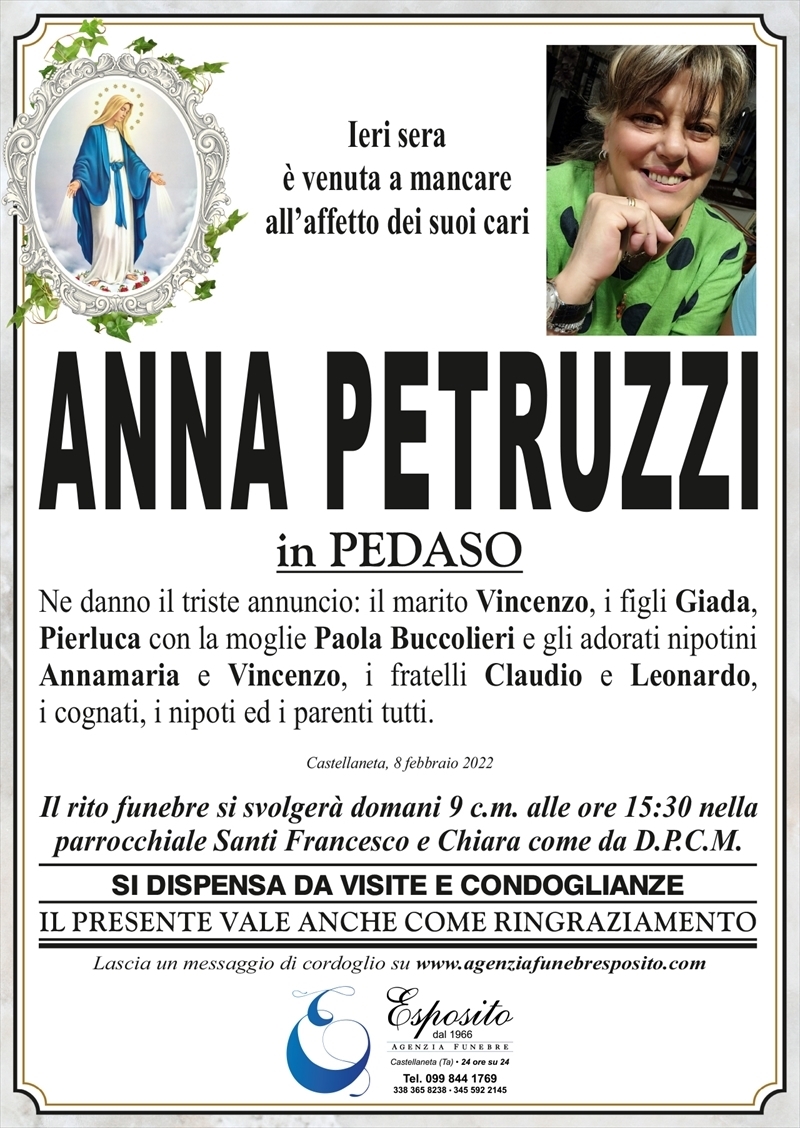 manifesto funebre