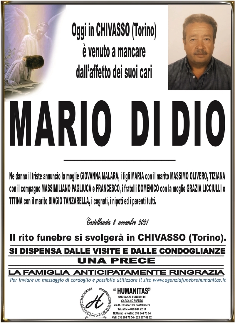 manifesto funebre