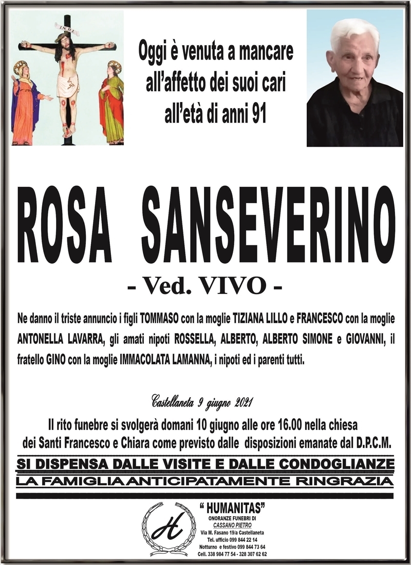 manifesto funebre