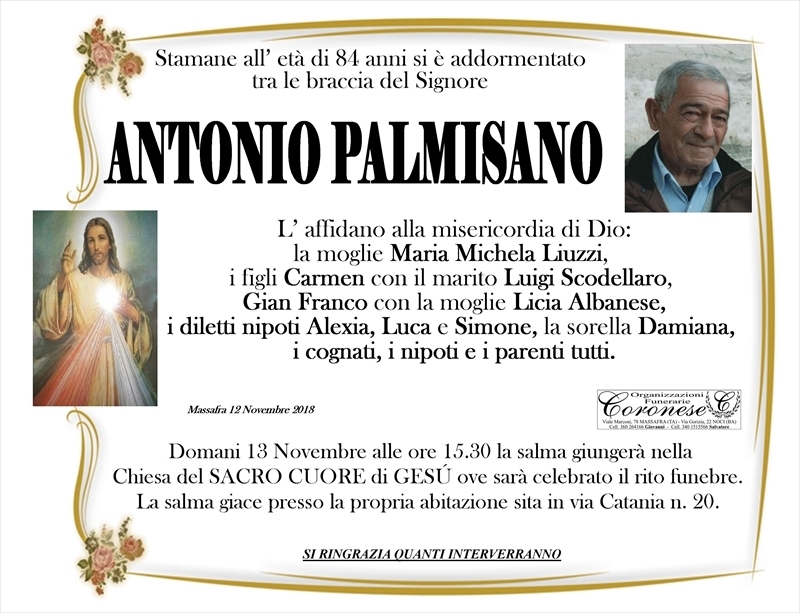 manifesto funebre