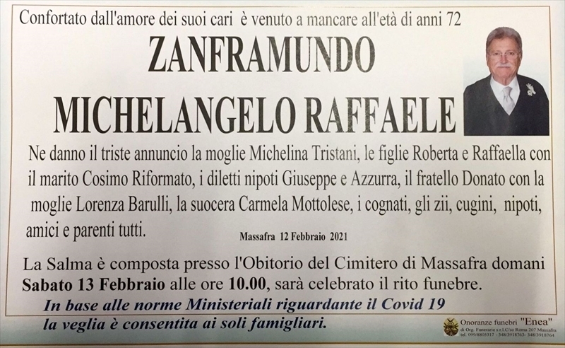 manifesto funebre