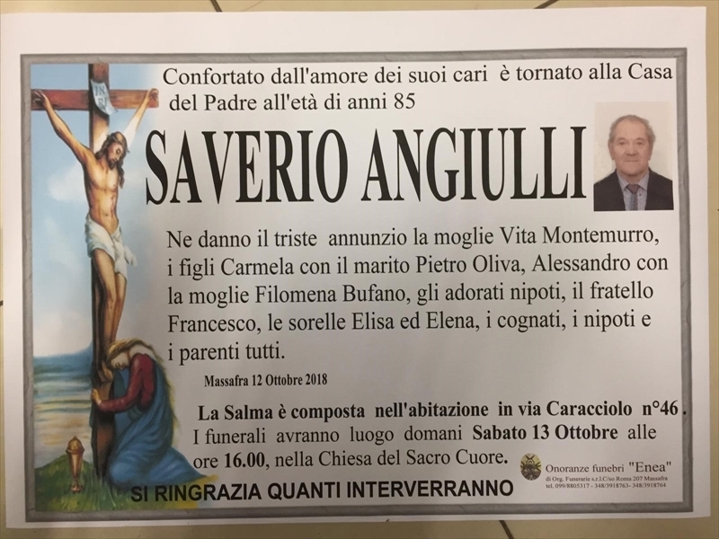 manifesto funebre