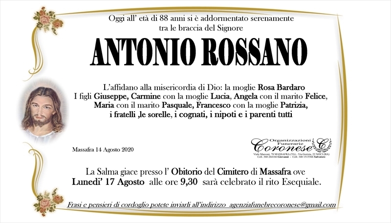 manifesto funebre