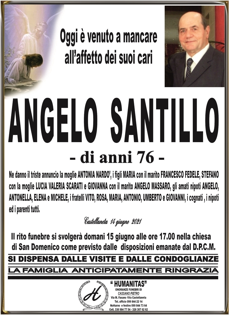 manifesto funebre