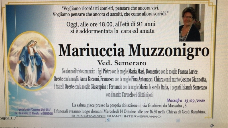 Mariuccia Muzzonigro