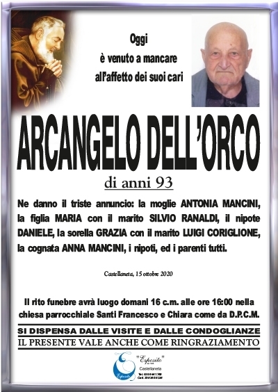 manifesto funebre