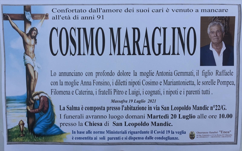 manifesto funebre
