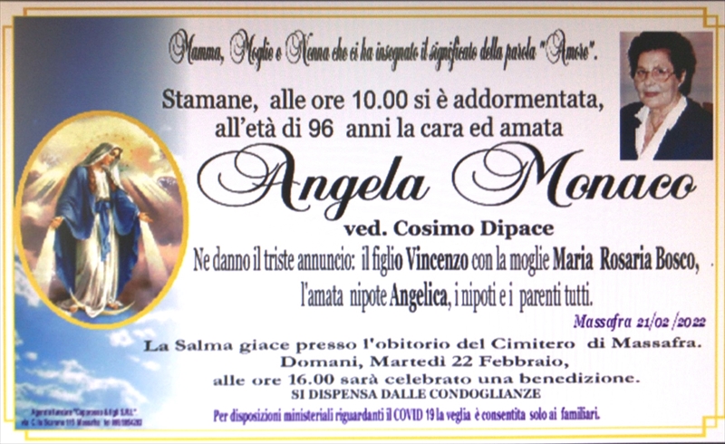 manifesto funebre