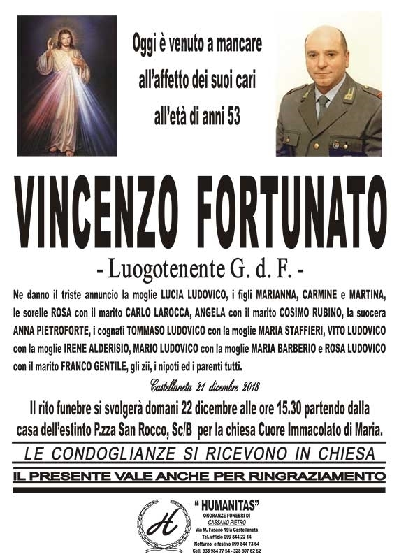 manifesto funebre