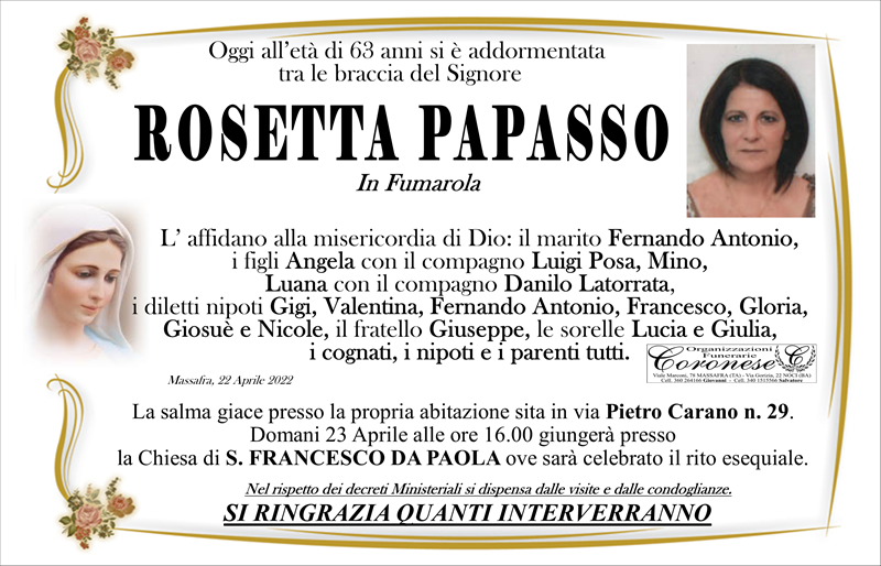 Rosetta Papasso