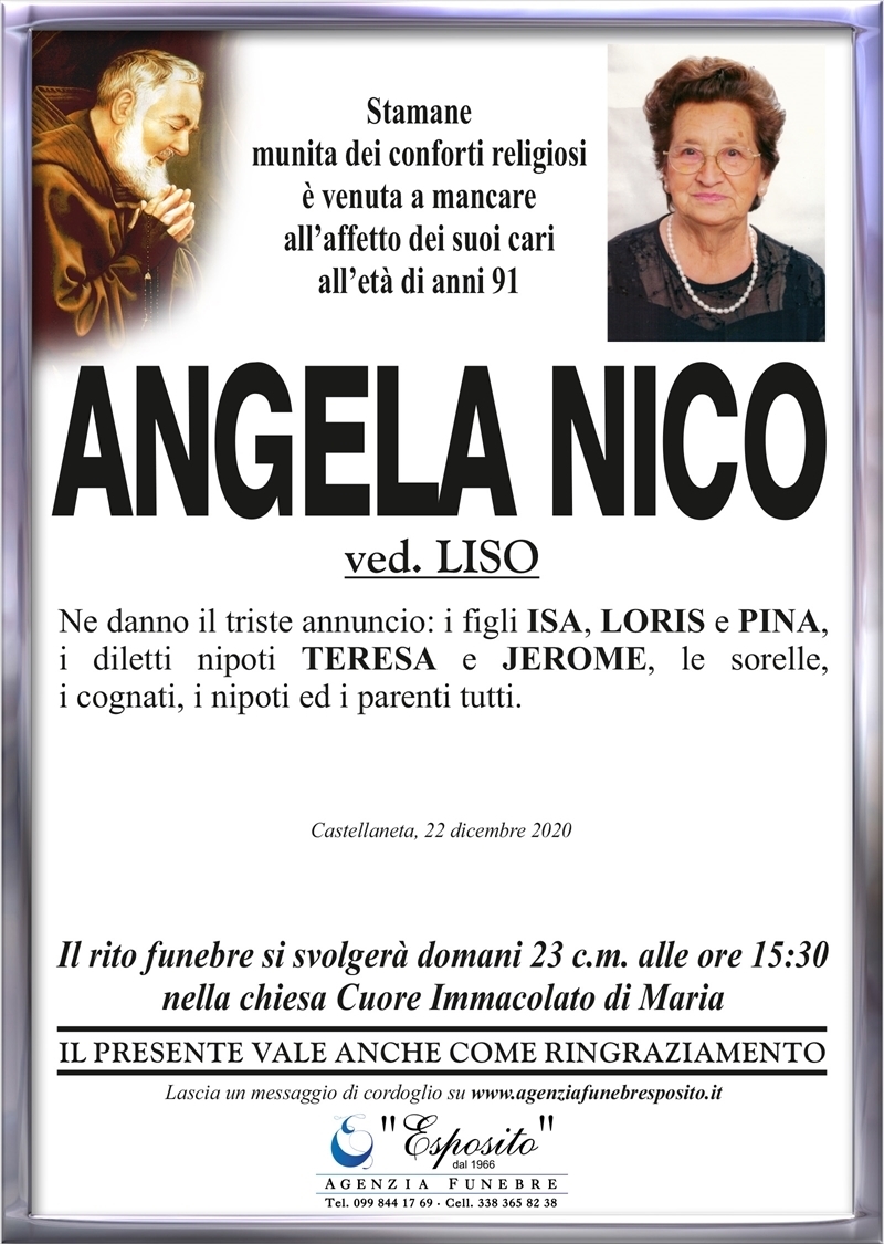 manifesto funebre