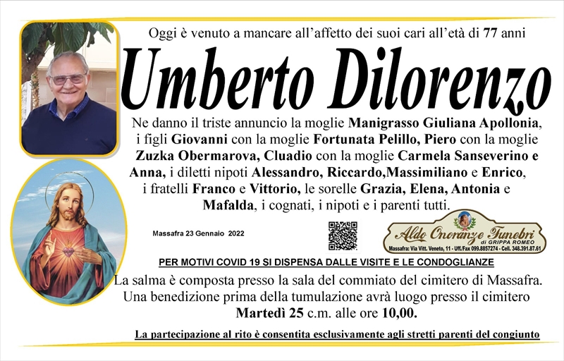 Anniversario di Umberto Dilorenzo