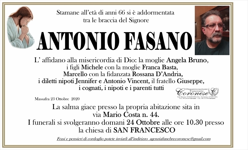 manifesto funebre